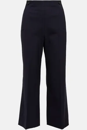 Chloé Chloé Pantalon raccourci évasé à taille haute