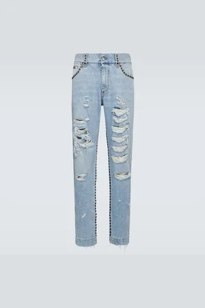 Dolce & Gabbana Jean droit à taille mi-haute
