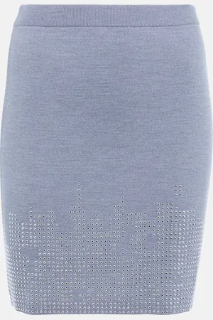 J.W.Anderson Mini-jupe en laine à ornements