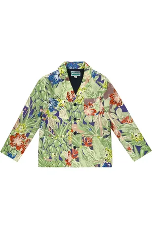 Kenzo Veste en coton à fleurs