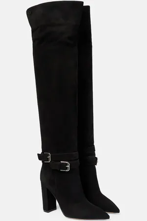 Gianvito Rossi Cuissardes en daim