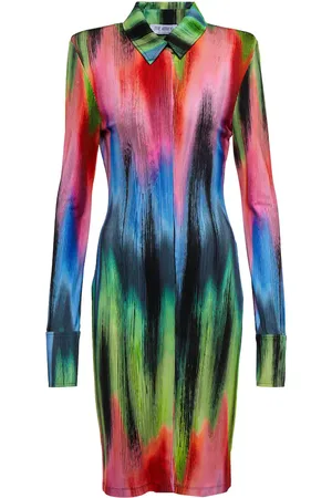 The Attico Robe chemise Elton imprimée