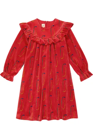 Jelly Mallow Robe imprimée en coton mélangé