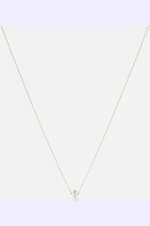 Aliita Collier Frosty en or 9 ct et émail