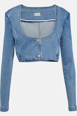 MAGDA BUTRYM Veste raccourcie en jean