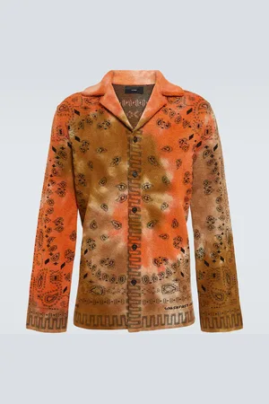 Alanui Chemise Bandana Piquet en coton