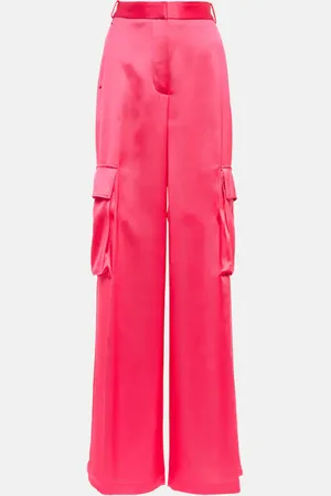 VERSACE Pantalon cargo en satin