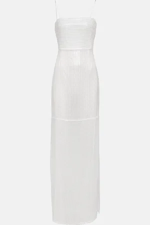 GALVAN Robe longue de mariée Iona à sequins