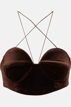 ALEX PERRY Brassière en velours