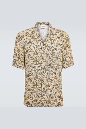Nanushka Chemise en coton à fleurs