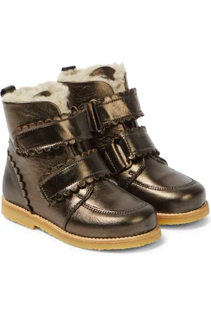 Petit Nord Bottes à lacets en cuir