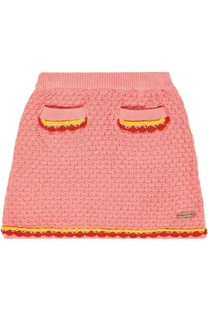 Moschino Mini-jupe brodée en coton