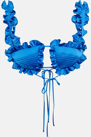 The Attico Brassière Glory en satin