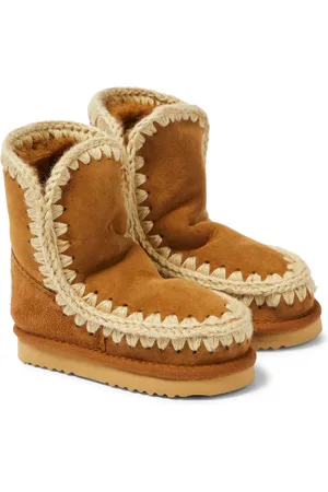 Mou Bottes en daim et shearling