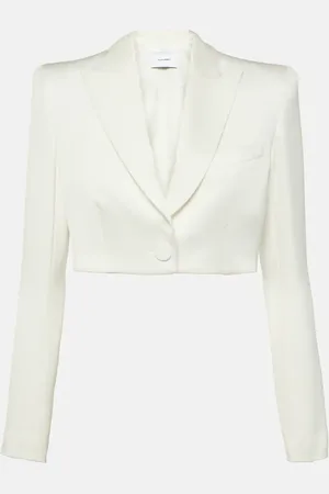 ALEX PERRY Blazer raccourci en satin