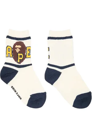 BAPE Chaussettes imprimées en coton mélangé