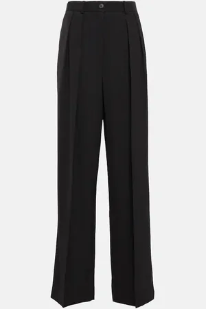 The Row Pantalon ample Igor à taille haute