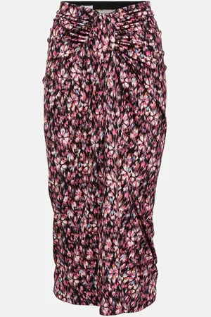 Marant Etoile Jupe midi crayon imprimée