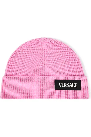 VERSACE Bonnet en laine à logo