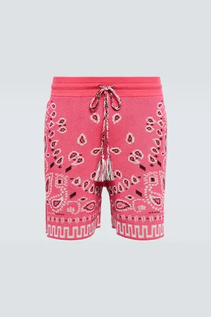 Alanui Short Bandana en coton mélangé