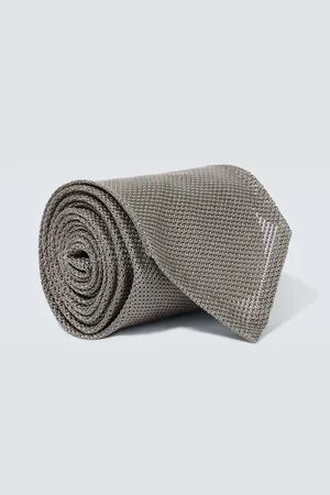 Thom Sweeney Cravate en soie
