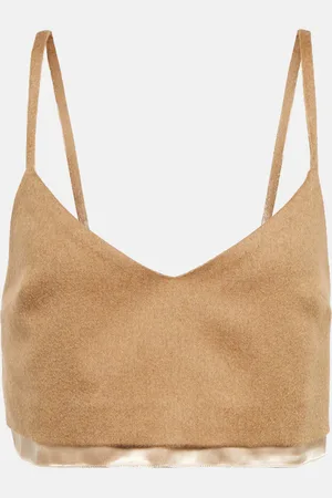 Miu Miu Caraco en poils de chameau