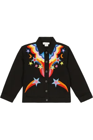 Stella McCartney Veste brodée en jean