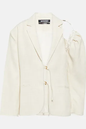 Jacquemus Blazer La Veste Galliga en lin mélangé