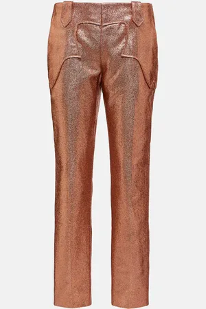 Tom Ford Pantalon droit métallisé