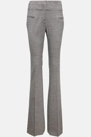 Altuzarra Pantalon bootcut Serge en laine à carreaux