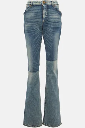 Balmain Jean bootcut à taille mi-haute