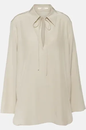 The Row Blouse Malon en soie