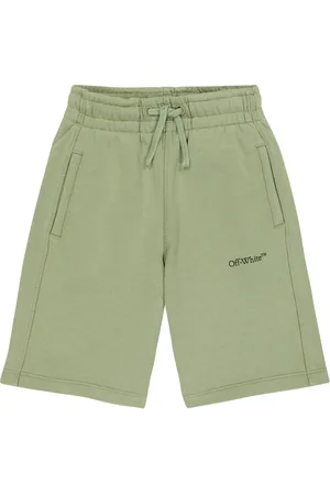 OFF-WHITE Short en coton à logo