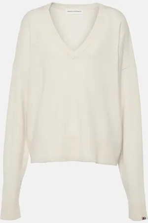 EXTREME CASHMERE Pull Clash en cachemire mélangé