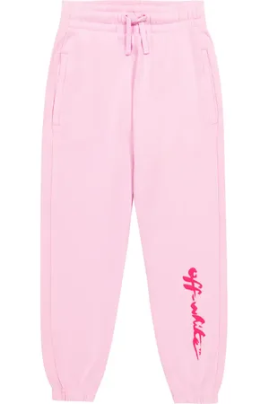 OFF-WHITE Pantalon de survêtement en coton à logo
