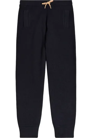 Chloé Chloé Kids Pantalon de survêtement en coton et laine