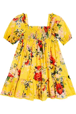 ZIMMERMANN Robe Alight en coton à fleurs