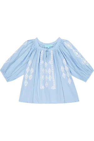 Melissa Odabash Blouse Baby Aliyah brodée