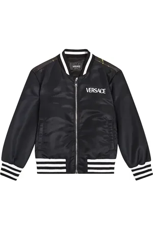 VERSACE Veste bomber imprimée