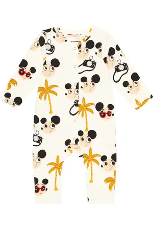 Mini Rodini Bébé – Grenouillère imprimée en coton mélangé