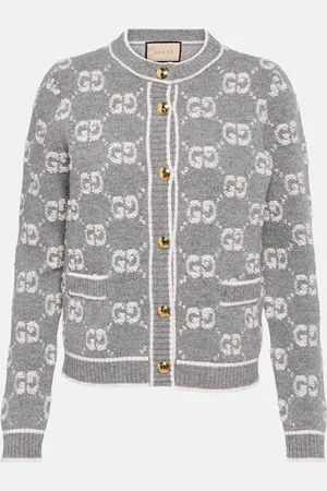 Gucci Cardigan GG en jacquard de laine