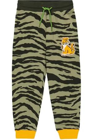 Kenzo Pantalon de survêtement imprimé en coton