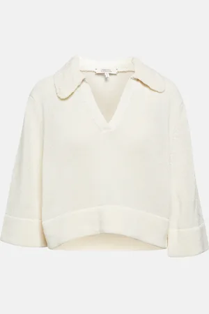 Dorothee Schumacher Polo Sporty en laine et coton mélangés