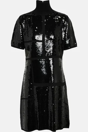 Joseph Robe en laine mélangée à sequins