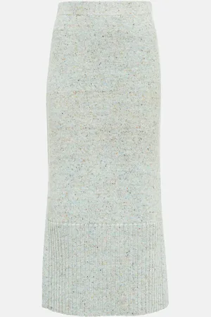 ULLA JOHNSON Jupe midi Kaiya à taille haute