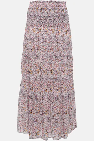 Marant Etoile Jupe midi Nunca à fleurs
