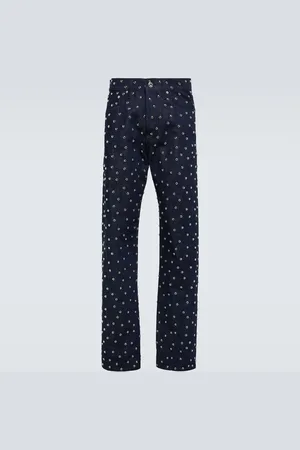Lanvin Jean droit à ornements
