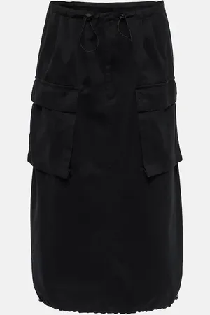 Maison Margiela Jupe midi cargo en coton