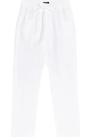 Il gufo Pantalon slim en lin