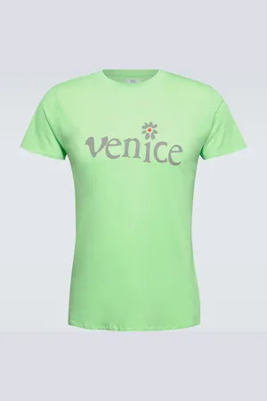 ERL T-shirt en coton imprimé